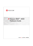 Polycom RMX DOC2548A User's Manual