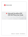 Polycom IP Phone 550 User's Manual