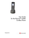 Polycom CX400 User's Manual