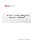 Polycom 1725-16824-001 User's Manual