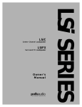 Polk Audio LSi FX User's Manual