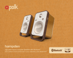 Polk Audio Hampden Owner's Manual