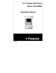 Polaroid PDV-0560M User's Manual