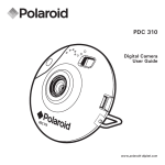 Polaroid PDC 310 User's Manual