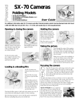 Polaroid Daylab SX-70 User's Manual