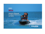 Polaris 2003 MSX User's Manual