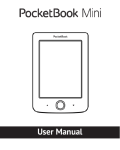 PocketBook Mini Operating Instructions