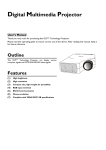 PLUS Vision DLPTM Technology Projector User's Manual