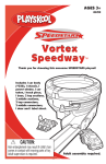 Playskool Speedstars Vortex Speedway 06712 User's Manual