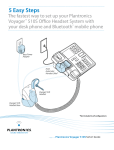 Plantronics Voyager 510S User's Manual