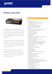 Planet Technology WLS-1280 User's Manual