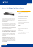 Planet Technology FNSW-4800 User's Manual