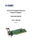 Planet Technology ENW-9607/9607M User's Manual