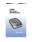 Pitney Bowes G790 User's Manual