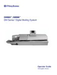 Pitney Bowes DM900 User's Manual