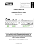 Pitco Frialator I12 User's Manual