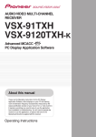 Pioneer VSX-9120TXH-K User's Manual