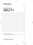 Pioneer DDJ-T1 User's Manual