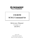 Pioneer SCSI-2 User's Manual