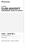 Pioneer Mixer DJM-900SRT User's Manual