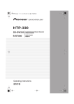 Pioneer HTP-330 User's Manual