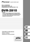 Pioneer DVR-2810 User's Manual