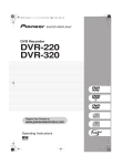 Pioneer DVR-220 User's Manual