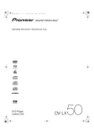 Pioneer DV-LX50 User's Manual