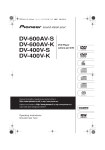 Pioneer DV-400V-K User's Manual