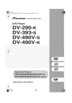 Pioneer DV-290-K User's Manual