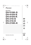 Pioneer DV-210K-K User's Manual