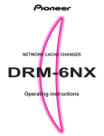 Pioneer DRM-6NX User's Manual