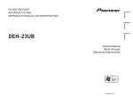 Pioneer DEH-23UB User's Manual