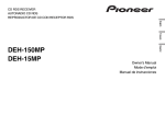 Pioneer DEH-15MP User's Manual