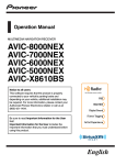 Pioneer AVIC 5000 NEX Operation Manual