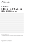 Pioneer Industrial DDJ-ERGO-K User's Manual