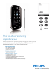 Philips Xenium CTX800BLK User's Manual