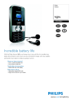 Philips Xenium CT9A9ZBLK User's Manual