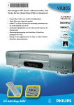 Philips VR805 User's Manual