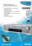 Philips VR708 User's Manual
