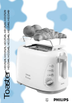 Philips Toaster HD2524 User's Manual