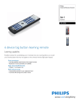 Philips SRU3006 User's Manual