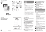 Philips SCF297/05 User's Manual