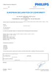Philips SC2008/11 Declaration of Conformity