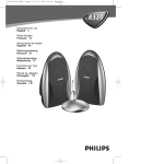 Philips SBC BC8320 User's Manual