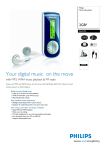 Philips SA4124/02 User's Manual