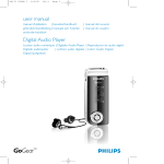 Philips SA179 User's Manual