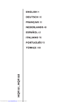 Philips HQ9160 User's Manual