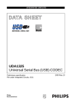 Philips UDA1325 User's Manual