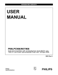 Philips P89LPC906 User's Manual
